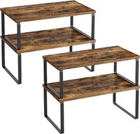 SONGMICS Stojak na przyprawy, zestaw 2 organizerów