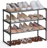 SONGMICS 3-poziomowy stojak na buty LSA203B01