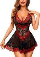 Damska koronkowa koszulka nocna babydoll RSLOVE
