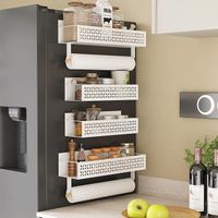 COVAODQ Magnetyczny organizer na przyprawy