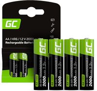 Green Cell 4x Akumulatorki AA 2000 mAh 1.2V Ni-MH [4 sztuki]