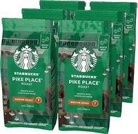 STARBUCKS Pike Place Roast, Medium Roast, Kawa Ziarnista 200g (6 sztuk w zestawie)
