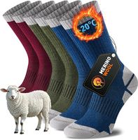 Męskie Skarpety Termiczne z Wełny Merino, Skarpety do Chodzenia dla Mężczyzn i Kobiet