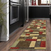 Designerski wielokolorowy dywan 50 x 150 cm