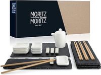 22-częściowy zestaw Moritz & Moritz. Zestaw naczyń do sushi dla 4 osób