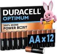 DURACELL Baterie alkaliczne Optimum AA 1,5 V, 12 szt.