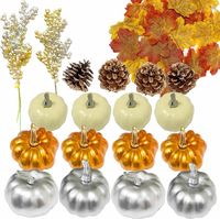 Jesienne dekoracje - 68 sztuk