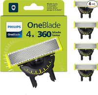 4x ostrza Philips OneBlade Original 360 ostrza do wszystkich modeli OneBlade i OneBlade Pro - QP440/50