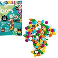 LEGO DOTS Dodatki DOTS — seria 5 (41932) — zestaw do dekorowania; fajny prezent dla dzieci, które lubią kreatywne zabawy (120 elementów)