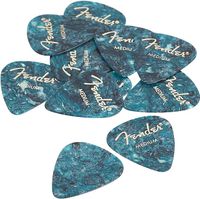 Fender Kostki celuoidowe, Niebieski, 12 Sztuk