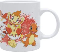 Kubek ABYstyle - POKEMON Kubek Starters Biały Ogień