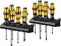 Wera 4013288176349 Zestaw Wkrętaków, Czarny/Żółty, 13 Części