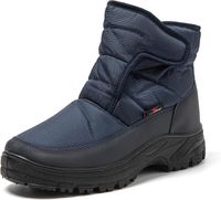 JOMIX Męskie buty zimowe wodoodporne ciepłe futrzane botki