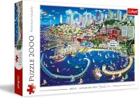 Trefl Zatoka San Francisco Puzzle 2000 Elementów