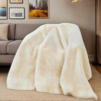 LiveGo Luksusowy pluszowy koc polarowy, 1000 g/m² 100x160cm