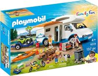 LAYMOBIL Family Fun 9318 Wycieczka Samochodem Kempingowym