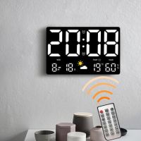 Duży ścienny zegar LED AGSIVO