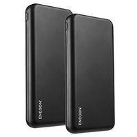 ENEGON 2-pak przenośna ładowarka Power Bank 10000 mAh