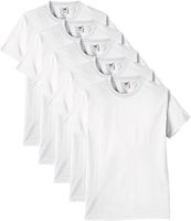 Fruit of the Loom T-shirt Mężczyźni Heavy Cotton Tee Shirt 5 pack (5 w zestawie)