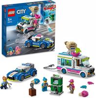 LEGO City Policyjny pościg za furgonetką z lodami 60314 — zestaw konstrukcyjny (317 elementów)