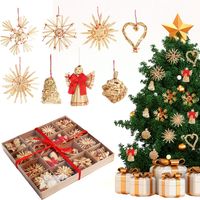 Eko  48 szt. ozdób choinkowych