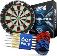 Samoregenerująca tarcza do gry w darta z sizalu + rzutki