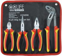 CCLIFE 4-częściowy zestaw szczypiec