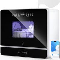 BlitzHome BH-6 CDW1 – inteligentna przenośna zmywarka z APP i zbiornikiem 5.2L