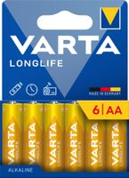 Baterie AA LR6 VARTA Longlife (6 szt.)