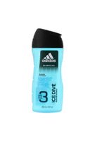 Męski żel pod prysznic adidas 3 w 1 Ice Dive o wodno-świeżym zapachu 250 ml