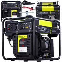 AGREGAT PRĄDOTWÓRCZY JEDNOFAZOWY GENERATOR INWERTOROWY 230v 4kw 4000w