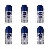 Nivea MEN Silver Protect 6 szt. x 50 ml antyperspirant w kulce