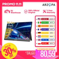Przenośny monitor ARZOPA 16,1-calowy 100% sRGB 144 Hz z EU