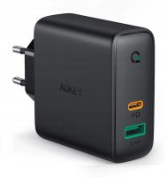 Ładowarka AUKEY PA-D1 1xUSB A+1xUSB C PD 3.0 30W 5.4A