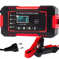 AUTOMATYCZNY INTELIGENTNY PROSTOWNIK ŁADOWARKA AKUMULATORA LCD 12V 6A