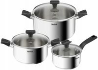 Zestaw garnków TEFAL Delicius B925S655 (6 elementów)