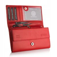 Duży damski portfel skórzany BETLEWSKI