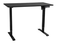 Biurko gamingowe Emil 2 z elektryczną regulacją 120 cm czarne