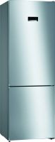 Lodówka Bosch Serie 4 KGN49XIEA Pełny No Frost 203cm Szuflada z kontrolą wilgotności Srebrny