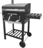 Grill węglowy BOTTARI Vulcano z kominem 58 x 42 cm