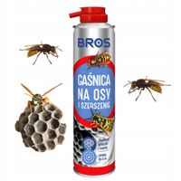 BROS Gaśnica Na Osy i Szerszenie Gniazda SKUTECZNA 300 ml