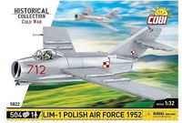 Klocki Cobi Samolot Myśliwski LIM-1 z 1952 r. na licencji Miga 5822
