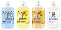 Coccolino Płyn do płukania tkanin ubrań Fresh&Soft MIX 4x1700 ml