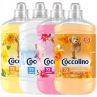 Coccolino Płyn do Płukania Zestaw Mix 4 sztuki