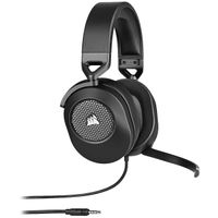 Słuchawki przewodowe z mikrofonem Corsair HS65 Surround Carbon Nauszne Czarny