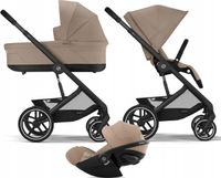 Cybex Balios S Lux 2.0 wózek wielofunkcyjny zestaw 3w1 z fotelikiem Cloud G
