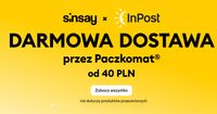 Darmowa Dostawa od 40 PLN w sinsay