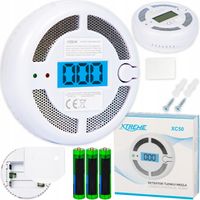 Detektor tlenku węgla Xtreme XC50 + 3 baterie AAA