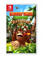Donkey Kong Country Returns HD Switch Nintendo Switch Kartridż.