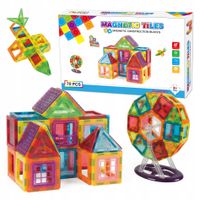 Duże klocki magnetyczne XXL - 70 elemetnów